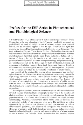 Primary Processes Of Photosynthesis Parts 12 Principles And Apparatus ...