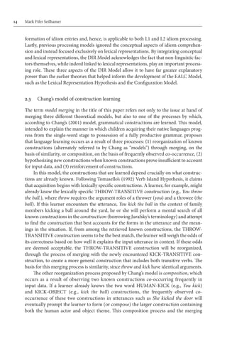 Cognitive Processing In Second Language Acquisition Inside The Learners ...