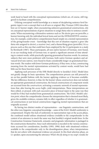 Cognitive Processing In Second Language Acquisition Inside The Learners ...