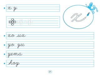 xo çux
yo yu
¥ema
çhoy
x y
21
 