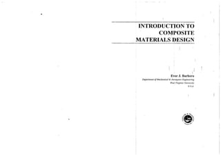 235867569 barbero-introduction-to-composite-materials-design-1999