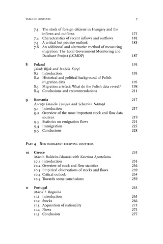Statistics And Reality Concepts And Measurements Of Migration In Europe ...
