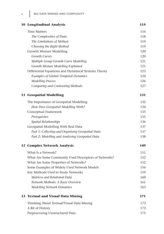 Data Mining And Big Data Brian C Castellani Rajeev Rajaram | PDF