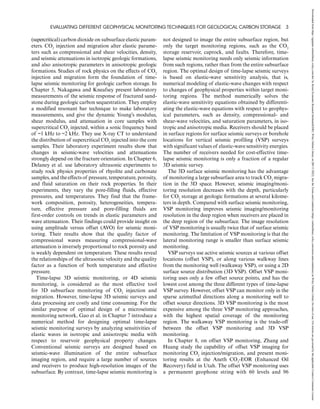 Geophysical Monitoring For Geologic Carbon Storage Lianjie Huang | PDF