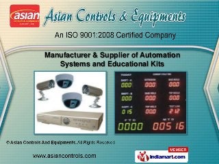 Manufacturer & Supplier of Automation
   Systems and Educational Kits
 
