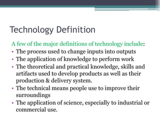 Technology Definitions Example 235945191-Technology-Management.pptx