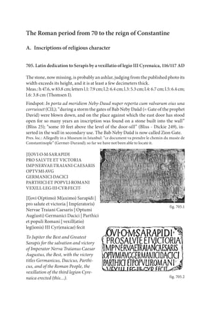 Vexillation Corpus Inscriptionum Iudaeaepalaestinae No 704 Hannah Cotton | PDF