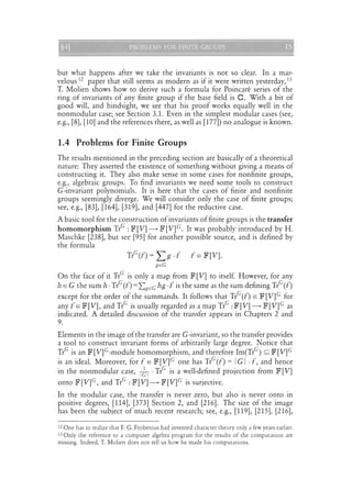Invariants Math Problems Invariant Theory Of Finite Groups Mara D Neusel L Smith | PDF