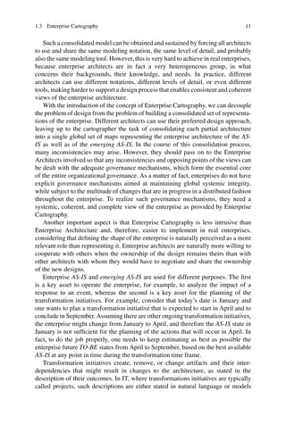 Cartography Problem Enterprise Architecture And Cartography From Practice To Theory From ...