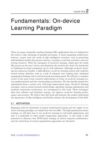 Machine Learning On Commodity Tiny Devices Theory And Practice Song Guo ...