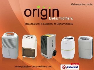 www.portable-dehumidifiers.net
Manufacturer & Exporter of Dehumidifiers
Maharashtra, India
 