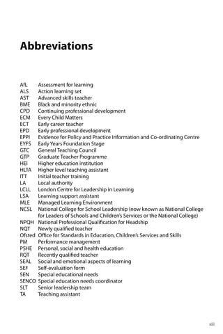 Effective Practices In Continuing Professional Development Lessons From ...