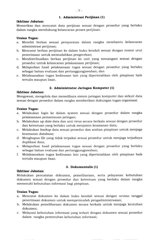 PERKA BKN No. 3 Tahun 2013