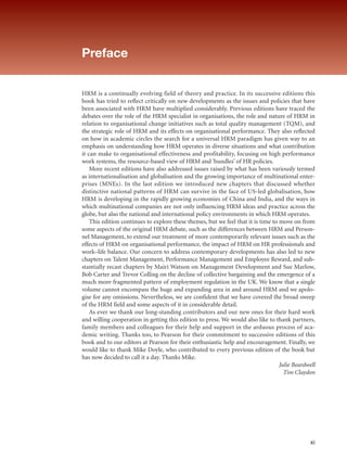 Human Resource Management A Contemporary Approach 6th Ed Julie ...