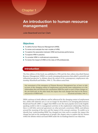 Human Resource Management A Contemporary Approach 6th Ed Julie ...