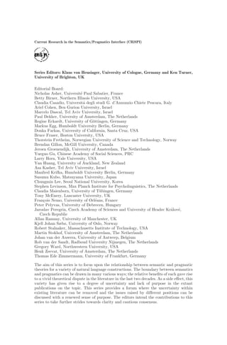 Multidimensional Semantics Of Evaluative Adverbs Mingyan Liu | PDF