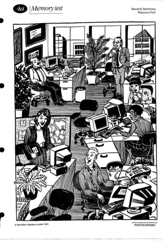 •
•
•
e ,Memory test Rewa rd Elementary
Resource Pack
PHOTOCOPIABLE
 