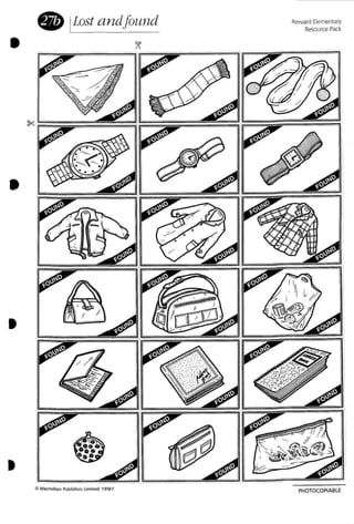 •
•
•
•
ILast anc/follnd
~
i
Reward Elementary
Resource Pack
PHOTOCOPIABl E
 