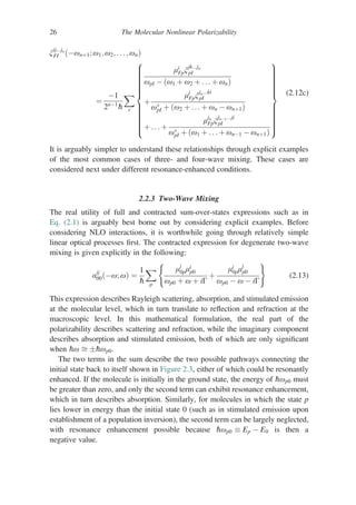 Nonlinear Optical Polarization Analysis In Chemistry And Biology 1 ...