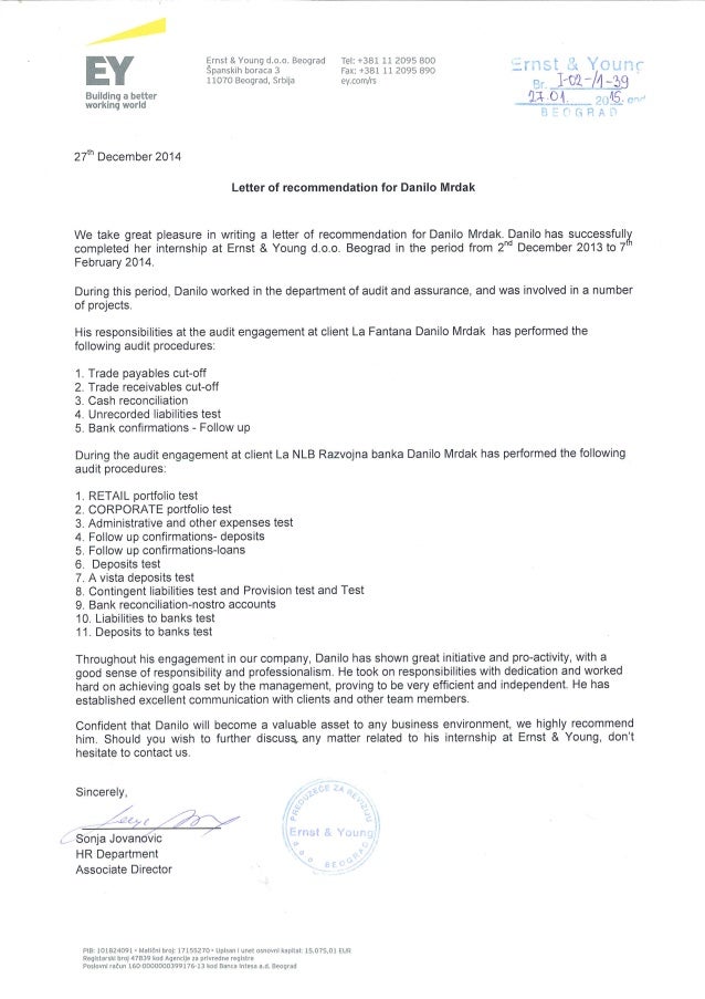 EY Letter Of Recommendation ey-letter-of-recommendation