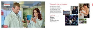 Nova International
Nova International je mezinárodní
verzí nejsledovanější české stanice
TV Nova a přináší slovenským divákům
nejúspěšnější pořady televize. V prime
time vysílání nabízí výběr TOP 10
nejúspěšnějších premiérových pořadů
vlastní tvorby z celé skupiny Nova.
Jedná se o pořady různých žánrů, od
zpravodajských a publicistických, přes
dramatickou tvorbu až po zábavní
formáty.
Pořady a seriály:
Ordinace v růžové zahradě 2
Ulice
Zpravodajství
Policie Modrava
Specialisté
Malé lásky
Tvoje tvář má známý hlas IV.
Výměna manželek
Příběhy českých zločinů
úterý a čtvrtek
20.20
Tvojetvářmáznámýhlas
Specialisté
Výměna
manželek
UlicePolicieModrava
 