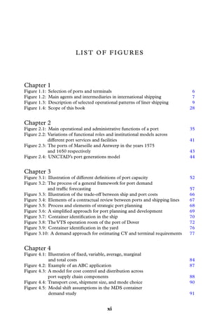 Port Operations Planning And Logistics Khalid Bichou | PDF