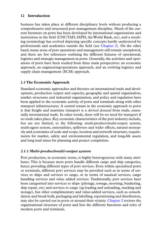 Port Operations Planning And Logistics Khalid Bichou | PDF