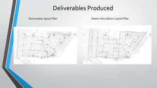 Deliverables Produced
Stormwater layout Plan Sewer reticulation Layout Plan
 