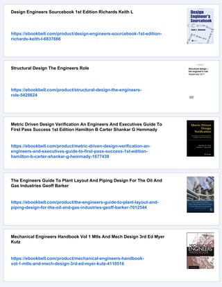 Design Engineers Case Studies And Examples Keith L Richards | PDF