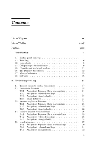 Statistical Analysis Of Spatial And Spatiotemporal Point Patterns Third ...