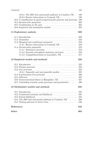 Statistical Analysis Of Spatial And Spatiotemporal Point Patterns Third ...
