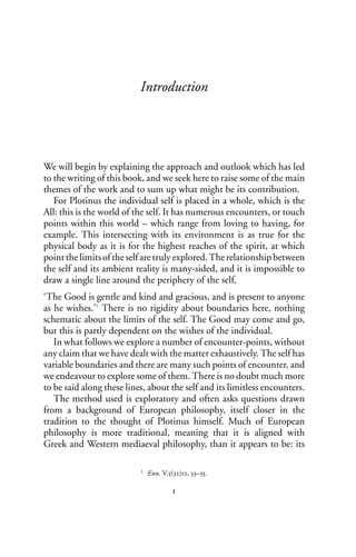 Plotinus Self And The World Raoul Mortley | PDF