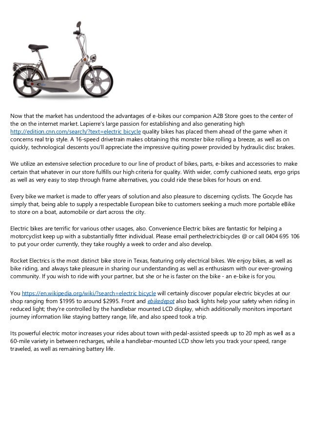 electric bicycle stores near me
