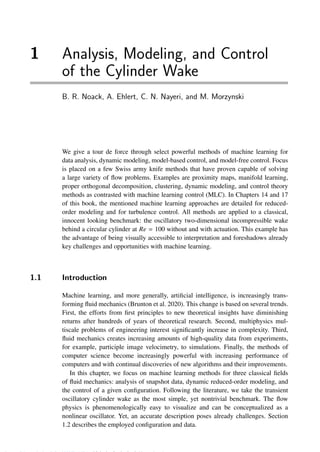 Datadriven Fluid Mechanics Miguel A Mendez Andrea Ianiro Bernd R Noack ...