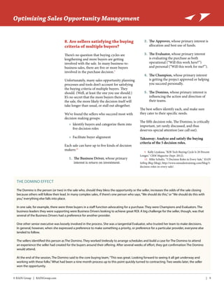 Optimizing Sales Opportunity Management-3 | PDF