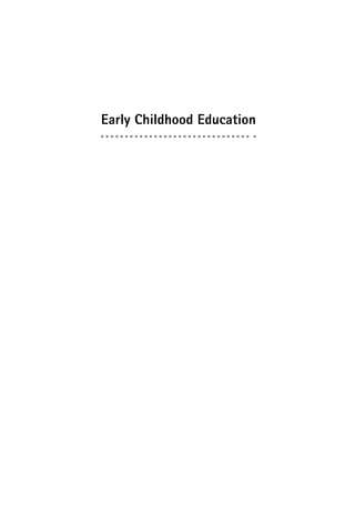 Early Childhood Education Society and Culture First Edition Angela ...