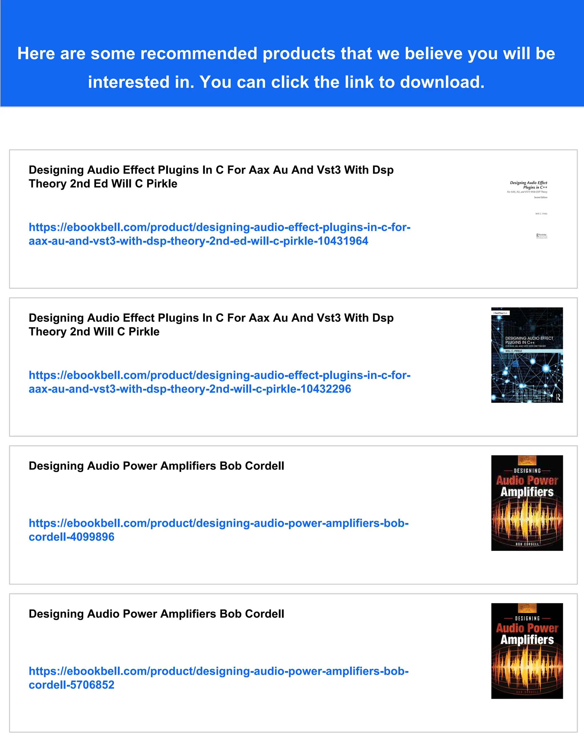 Designing Audio Effect Plugins With C Will Pirkle | PDF