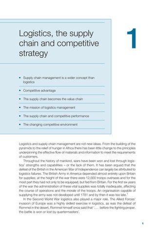 Logistics And Supply Chain Management 6th Edition 6th Martin ...