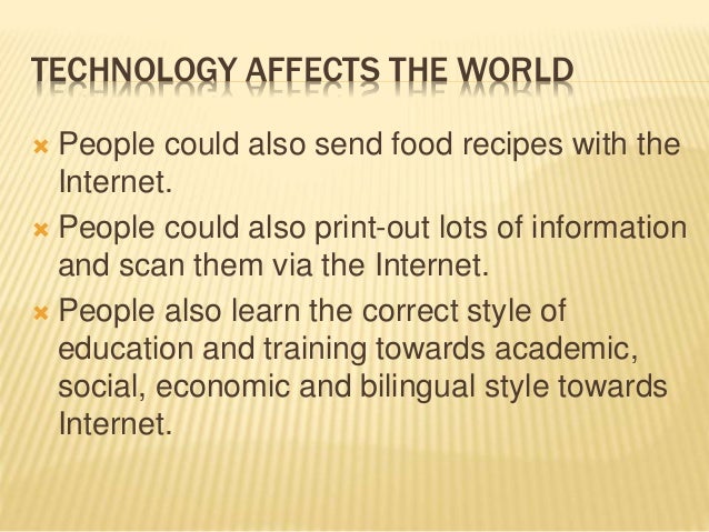 how technology has changed education deu technology affects education