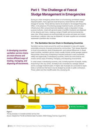 Sludge Report Tracking Examples Faecal-Sludge-Management-WASH-Problem-Exploration-Report | PDF