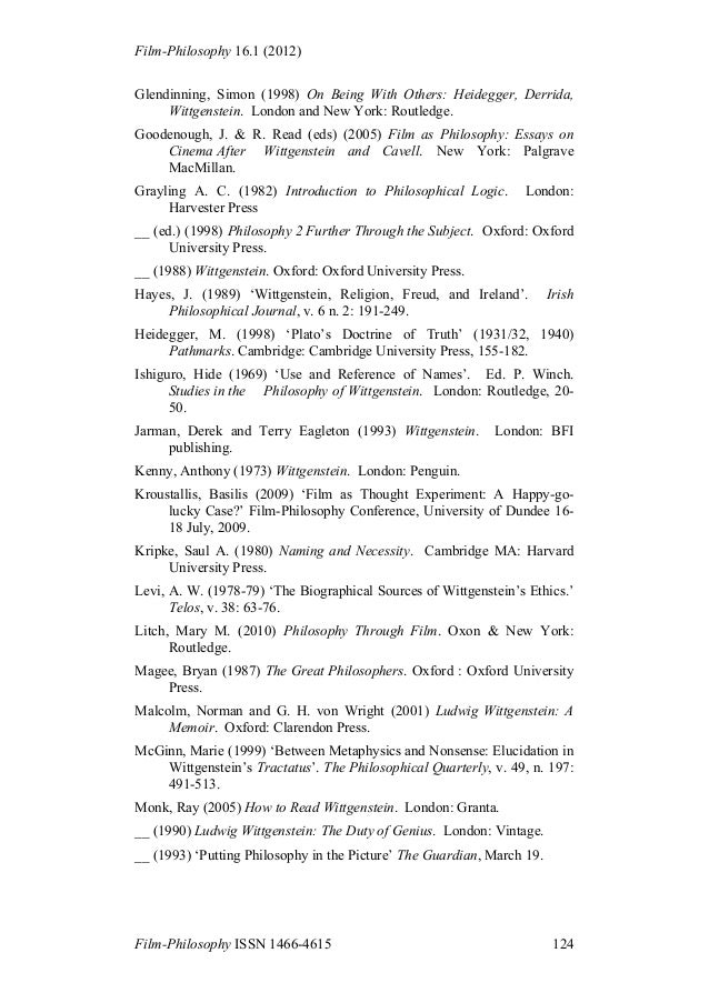 after as cavell cinema essay film philosophy wittgenstein after as cavell cinema essay film philosophy wittgenstein