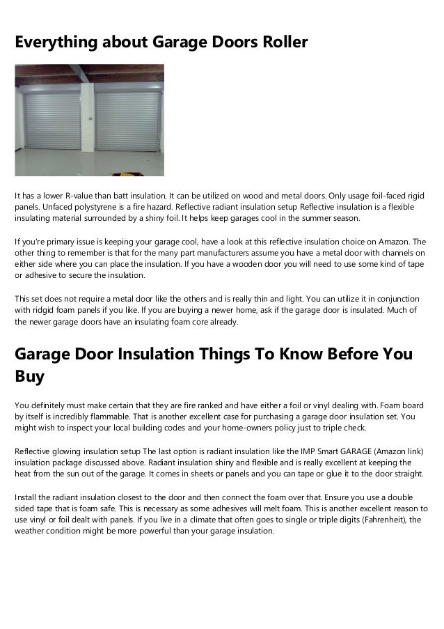 Everything You Ve Ever Wanted To Know About Roller Door Repairs