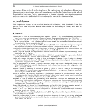 Biomass Biofuels Biochemicals Microbial Fermentation Of Biowastes Le ...