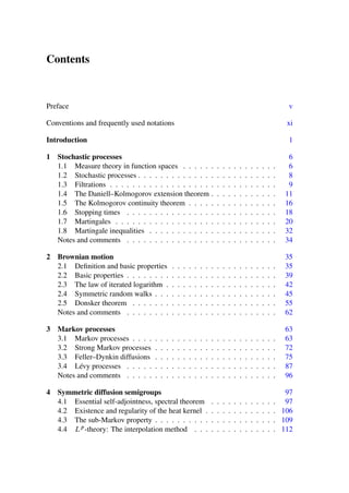 Diffusion Processes And Stochastic Calculus Fabrice Baudoin | PDF