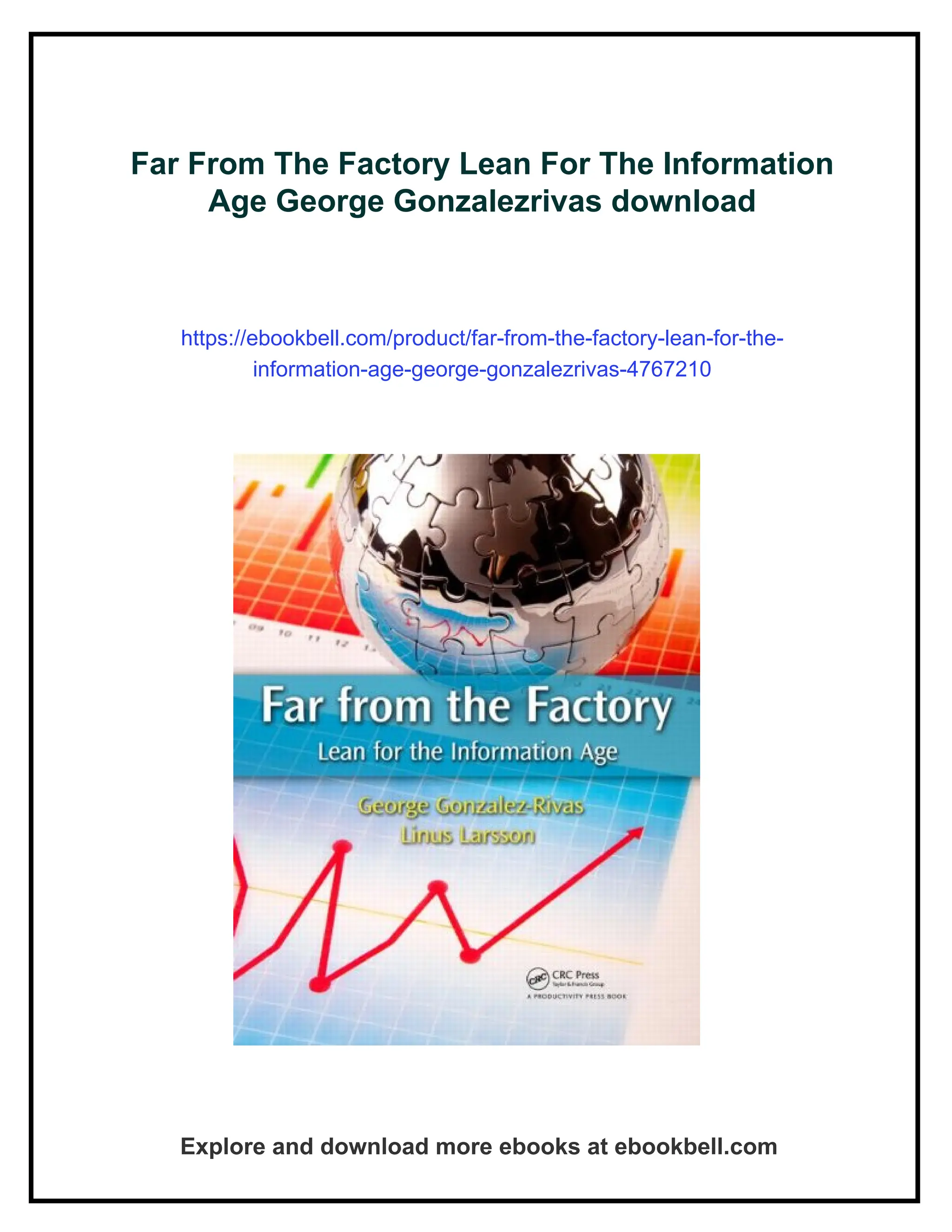 Far From The Factory Lean For The Information Age George Gonzalezrivas ...