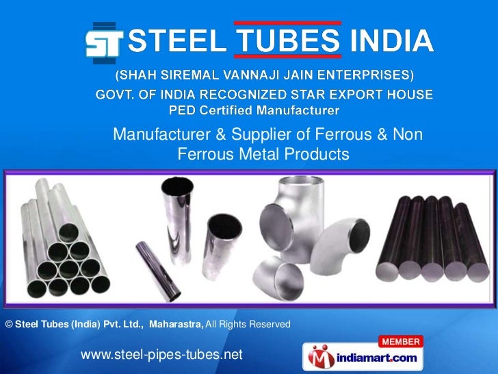 Steel Tubes Pvt. Ltd Maharashtra India