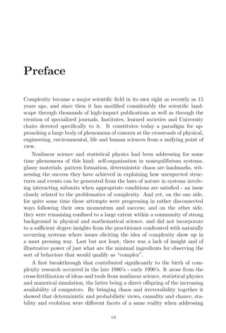 Foundations of complex systems Nonlinear dynamic statistical physics ...