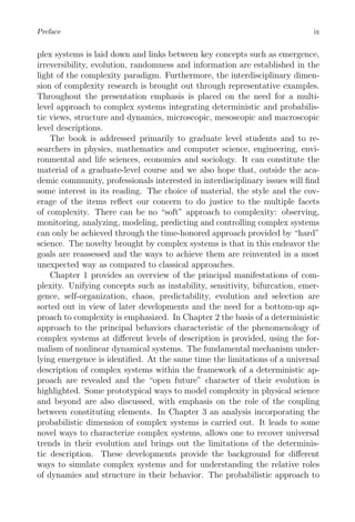 Foundations of complex systems Nonlinear dynamic statistical physics ...