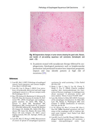 Esophageal Squamous Cell Carcinoma Methods And Protocols 1st Alfred K ...