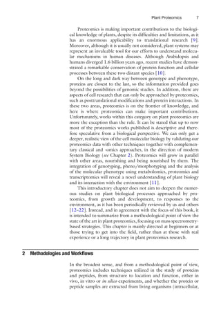 Plant Proteomics 2nd Edition Jesus V Jorrinnovo Setsuko Komatsu | PDF
